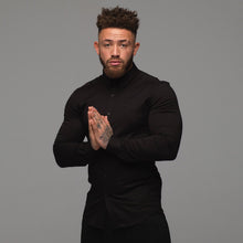Load image into Gallery viewer, Father Sons Super Slim Sateen Luxe Ultra Stretch Classic Black - FS214 (PRE - ORDER / DISPATCH DATE 29TH JULY)