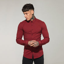Load image into Gallery viewer, Father Sons Super Slim Stretch Classic Oxblood Red - FS141