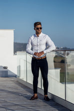 Load image into Gallery viewer, Father Sons Super Slim Stretch Classic Oxford White - FS300