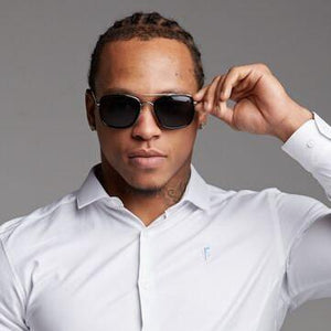 Father Sons Black and Silver Sunglasses - FSH212
