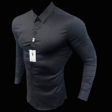 Load image into Gallery viewer, Father Sons Super Slim Sateen Luxe Ultra Stretch Classic Black -  FS214  (PRE - ORDER / DISPATCH DATE 29TH JULY)
