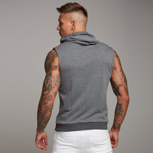 Father Sons Classic Grey Sleeveless Hoodie - FSH132