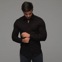 Load image into Gallery viewer, Father Sons Super Slim Sateen Luxe Ultra Stretch Classic Black -  FS214  (PRE - ORDER / DISPATCH DATE 29TH JULY)
