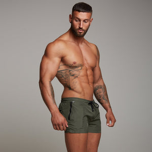 Father Sons Khaki Swim Shorts - FSH151