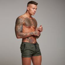 Load image into Gallery viewer, Father Sons Khaki Swim Shorts - FSH151
