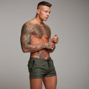 Father Sons Khaki Swim Shorts - FSH151