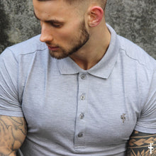 Load image into Gallery viewer, Father Sons Classic Grey Polo Shirt - FSH048
