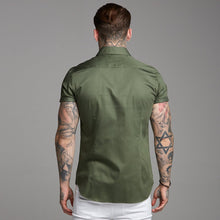 Load image into Gallery viewer, Father Sons Classic Khaki Luxe Egyptian Cotton Short Sleeve - FS376
