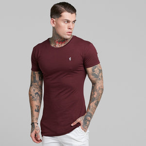 Father Sons Burgundy Bamboo Crew - FSH225