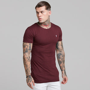 Father Sons Burgundy Bamboo Crew - FSH225