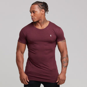 Father Sons Burgundy Bamboo Crew - FSH225