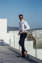 Load image into Gallery viewer, Father Sons Super Slim Stretch Classic Oxford White - FS300
