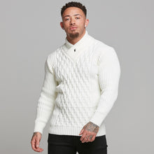 Load image into Gallery viewer, Father Sons Chunky Cable Knit Cream Jumper - FSJ001
