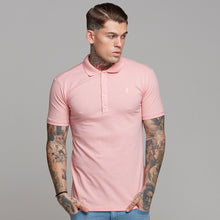 Load image into Gallery viewer, Father Sons Classic Rose Pink Polo Shirt - FSH246
