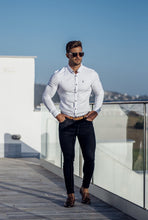 Load image into Gallery viewer, Father Sons Super Slim Stretch Classic Oxford White - FS300

